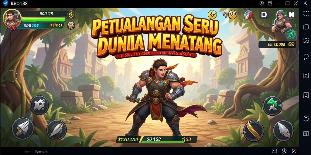 Screenshot gameplay BRO138 menampilkan aksi petualangan yang menarik.