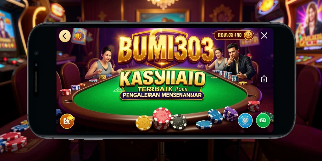Tampilan gameplay BUMI303 yang menarik dan penuh warna.